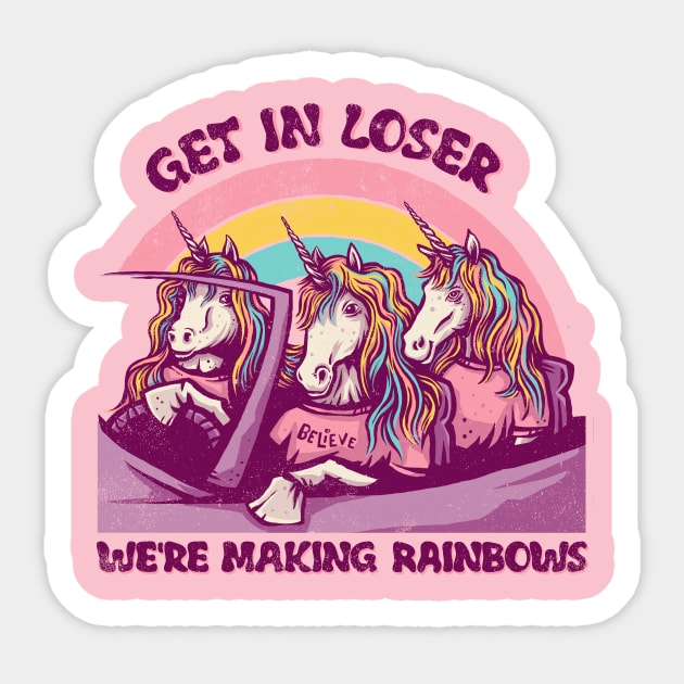 We're Making Rainbows Sticker by kg07_shirts